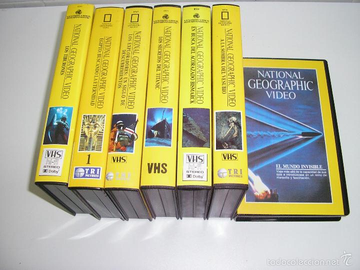 Cine: 7 DOCUMENTALES NATIONAL GEOGRAPHIC PELICULA VHS - BUEN ESTADO COMPRA MINIMA 5 EUROS