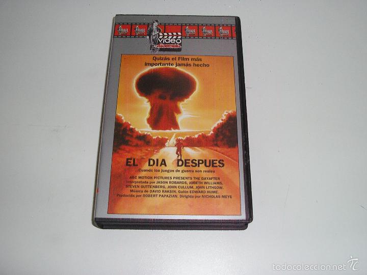 Cine: EL DIA DESPUES TV 1983 PELICULA VHS - BUEN ESTADO COMPRA MINIMA 5 EUROS
