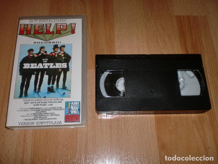 Cine: PELICULA VHS DE LOS BEATLES HELP! - Foto 1