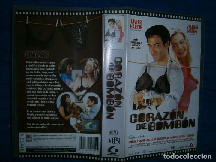 Cine: ((PELICULA-VHS))-CORAZON DE BOMBON - Foto 1