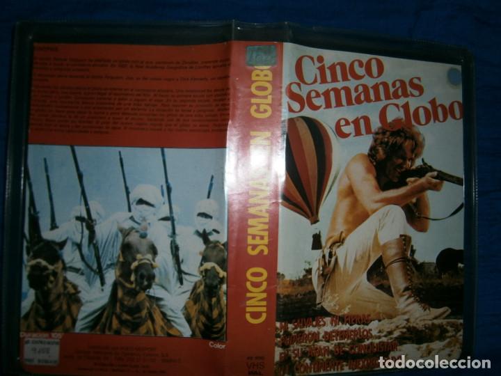 Cinema: ((PELICULA-VHS))-CINCO SEMANAS EN GLOBO