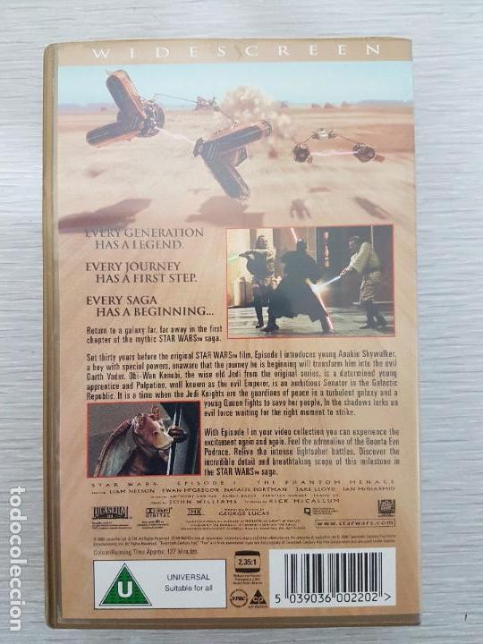 Cine: STAR WAR I - VHS - Foto 3