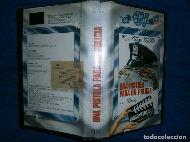 Kino: ((PELICULA-VHS))-UNA PISTOLA PARA UN POLICIA