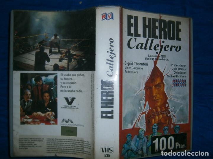 Kino: ((PELICULA-VHS))-EL HEROE CALLEJERO