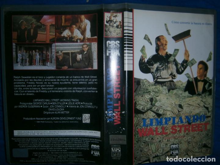 Kino: ((PELICULA-VHS))-LIMPIADO WALL STREET