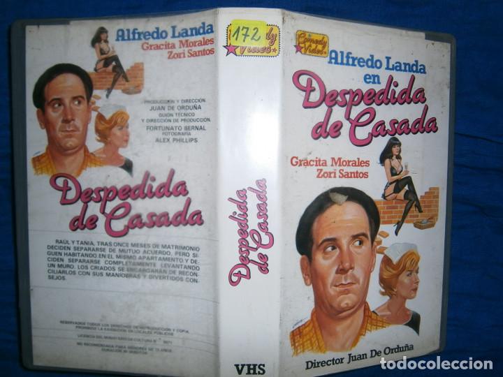 Kino: ((PELICULA-VHS))-DESPEDIDA DE CASADA