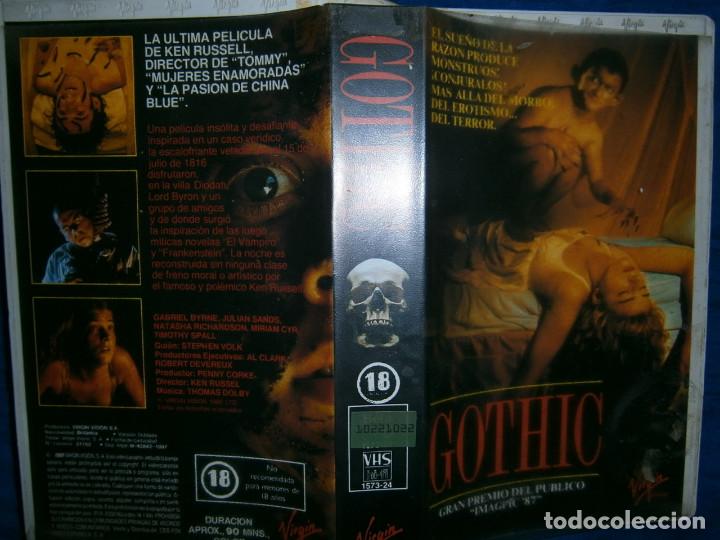 Cin&eacute;ma: ((PELICULA-VHS))-GOTHIC