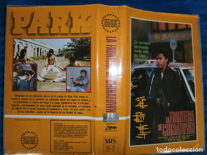 Cin&eacute;ma: ((PELICULA-VHS))-LAFRONTERA DE CHINATOWN