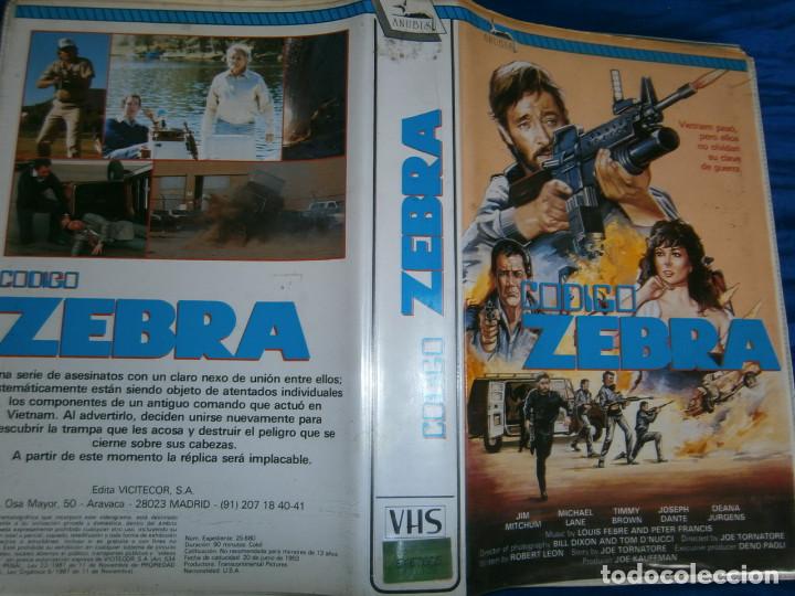 Cin&eacute;ma: ((PELICULA-VHS))-CODIGO ZEBRA