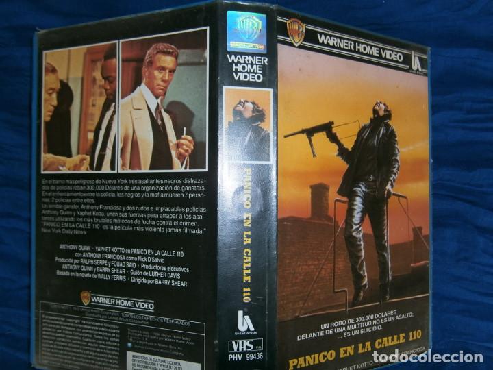 Cin&eacute;ma: ((PELICULA-VHS))-PANICO EN LA CALLE 110