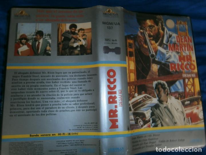 Cin&eacute;ma: ((PELICULA-VHS))-MR.RICCO (DESAFIO)