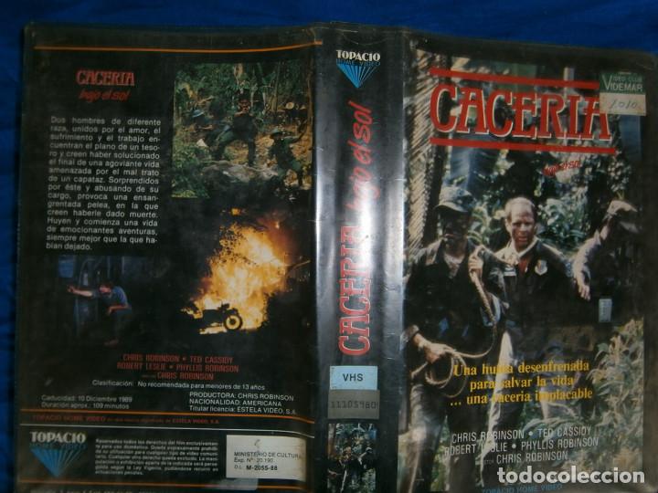 Cin&eacute;ma: ((PELICULA-VHS))-CACERIA