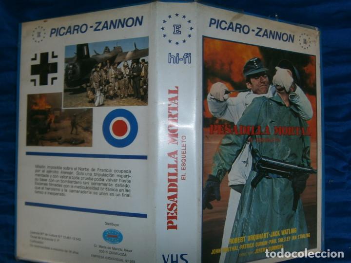 Cine: ((PELICULA-VHS))-PESADILLA MORTAL EL ESQUELETO