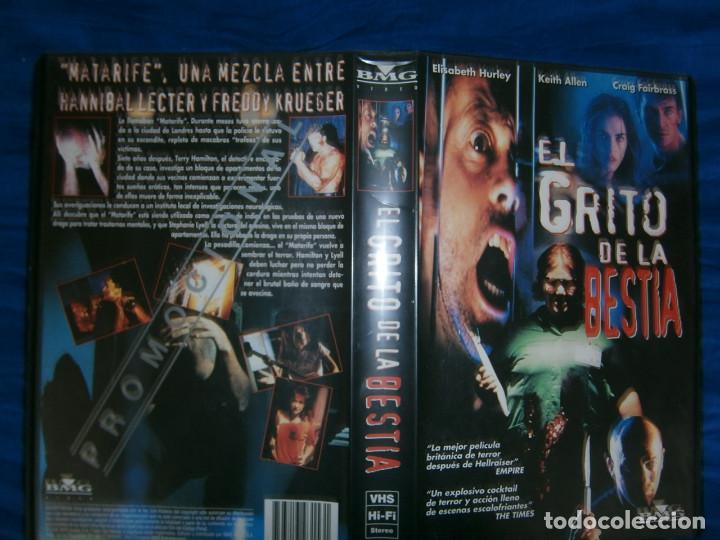 Cine: ((PELICULA-VHS))-EL GRITO DE LA BESTIA
