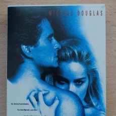 Cine: CINTA VHS INSTINTO BÁSICO 1992 MICHAEL DOUGLAS SHARON STONE PAUL VERHOEVEN. Lote 77875153