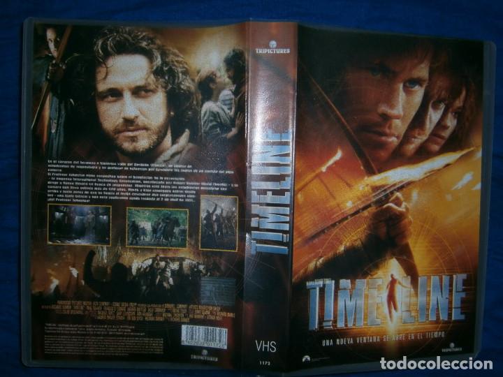 Cine: TIME LINE-(PELICULA VHS-COMPRA MINIMA 10 EUR)
