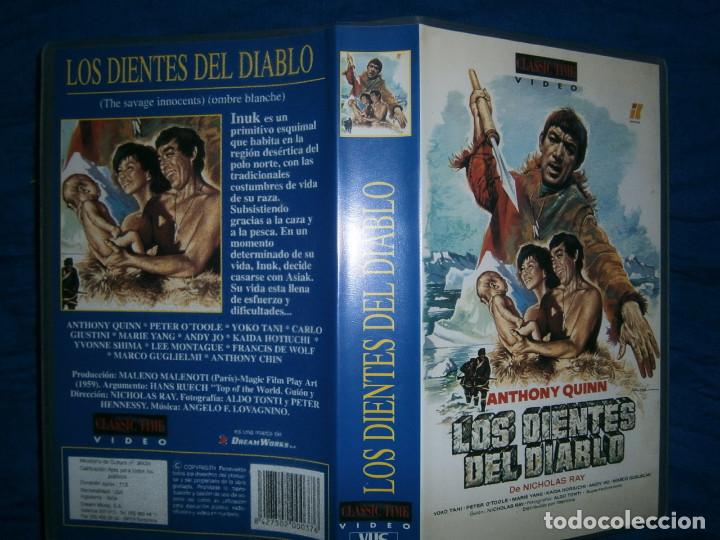 Cine: LOS DIENTES DEL DIABLO-(PELICULA VHS-COMPRA MINIMA 10 EUR)