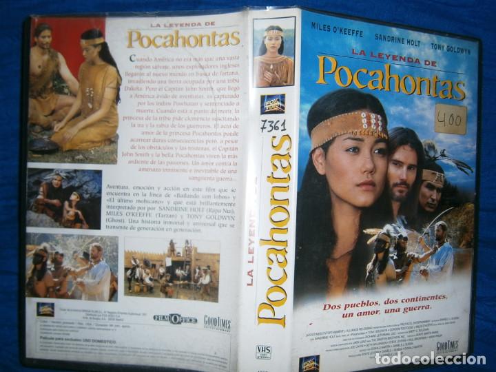 Cine: LA LLEYENDA DE POCAHONTAS-(PELICULA VHS-COMPRA MINIMA 10 EUR)