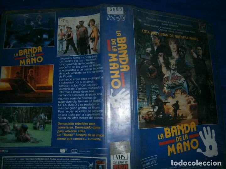 Cine: ((PELICULA-VHS))-LA BANDA DE LA MANO