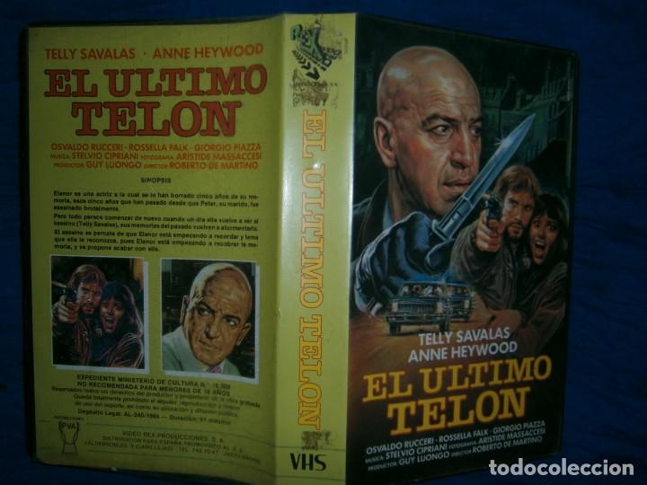 Cine: ((PELICULA-VHS))-EL ULTIMO TELON