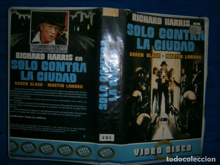 Cine: ((PELICULA-VHS))-SOLO CONTRA LA CIUDAD