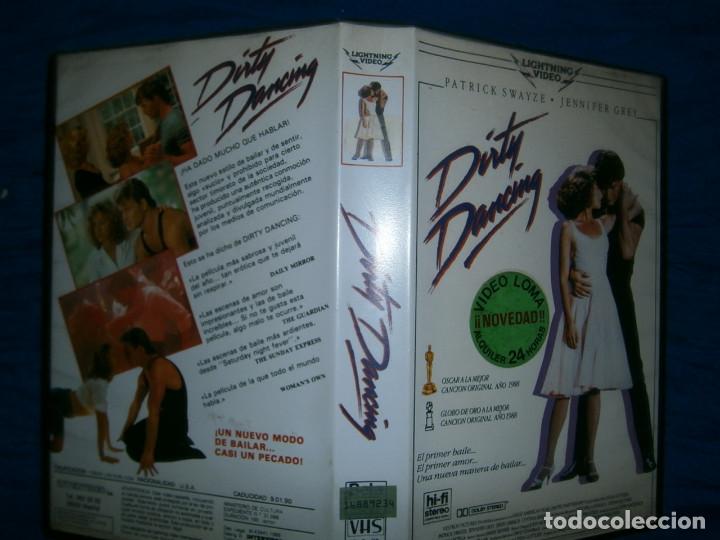 Cine: ((PELICULA-VHS))-DIRTY DANCINY caja grande