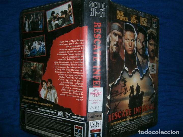 Cinema: ((PELICULA-VHS))-RESCATE INFERNAL