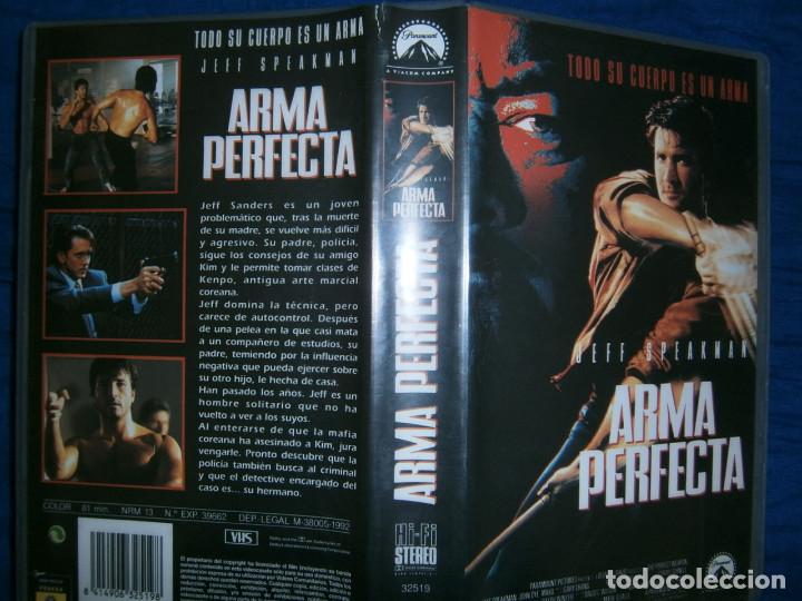 Cinema: ((PELICULA-VHS))-ARMA PERFECTA