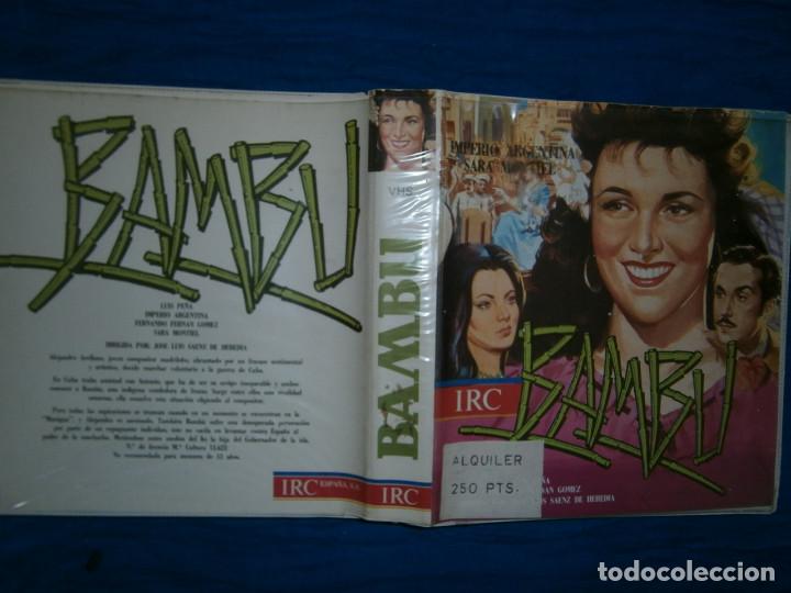 Cinema: ((PELICULA-VHS))-BAMBU ((TAPADERA GRANDE))