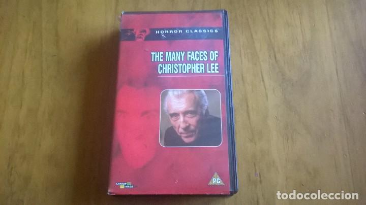 Cine: THE MANY FACES OF CHRISTOPHER LEE - DOCUMENTAL - VHS
