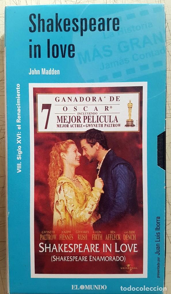 Cine: SHAKESPEARE IN LOVE DIRIGIDA POR JHON MADDEN