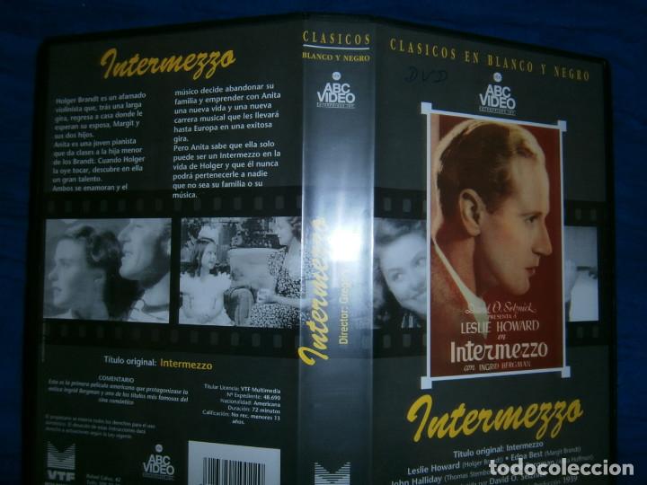 Kino: ((PELICULA-VHS))-INTERMEZZO