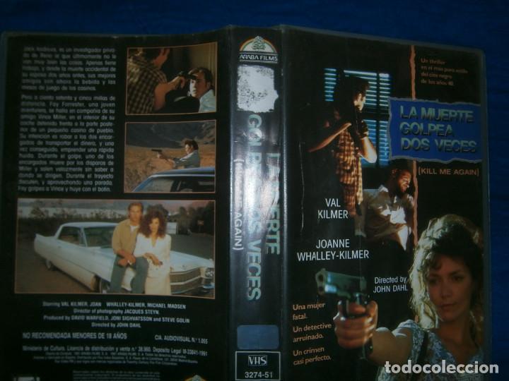 Kino: ((PELICULA-VHS))-LA MUERTE GOLPEA DOS VECES
