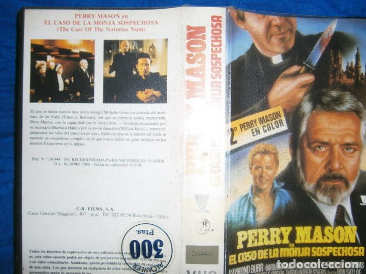 Kino: ((PELICULA-VHS))-PERRY MASON EN EL CASO DE LA MONJA SOSPECHOSA
