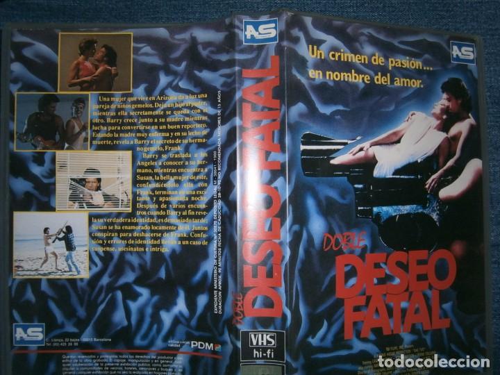 Kino: ((PELICULA-VHS))-DOBLE DESEO FATAL