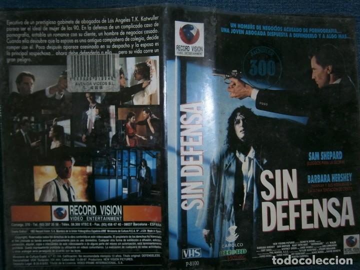 Kino: ((PELICULA-VHS))-Sin Defensa