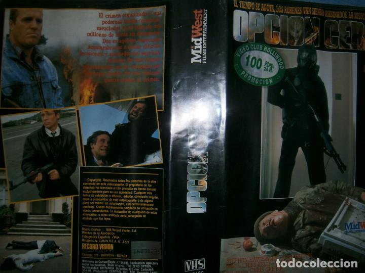 Cin&eacute;ma: ((PELICULA-VHS))-OPCION CERO