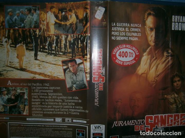 Cin&eacute;ma: ((PELICULA-VHS))-JURAMENTO DE SANGRE
