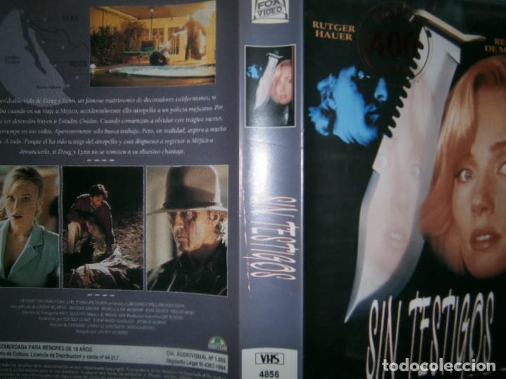 Cinema: ((PELICULA-VHS))-SIN TESTIGOS