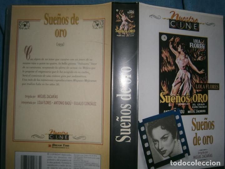 Cinema: SUE&Ntilde;OS DE ORO-(PELICULA VHS)