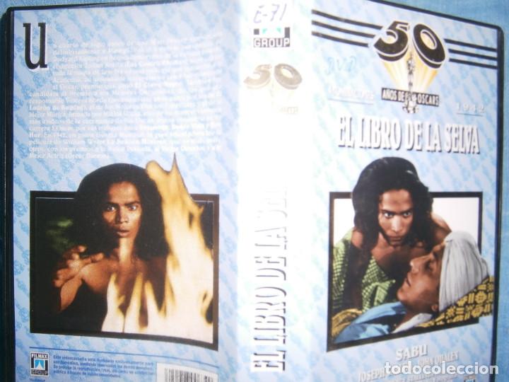 Cine: EL LIBRO DE LA SELVA-(PELICULA VHS) - Foto 1