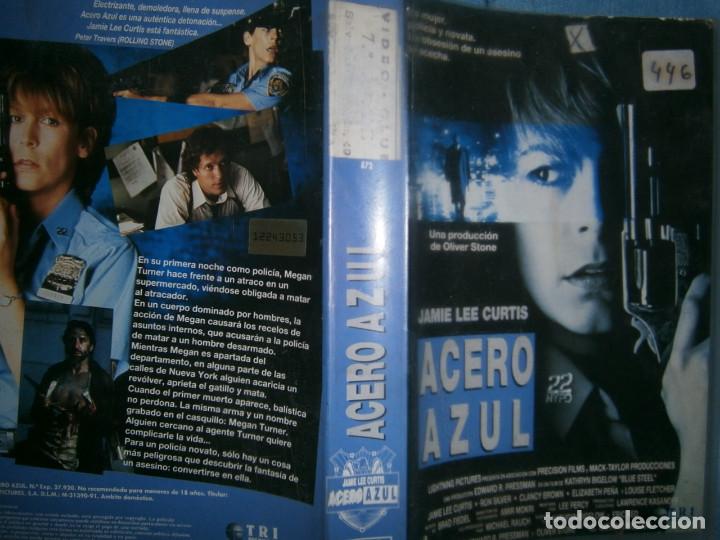 Cinema: ACERO AZUL-(PELICULA VHS)