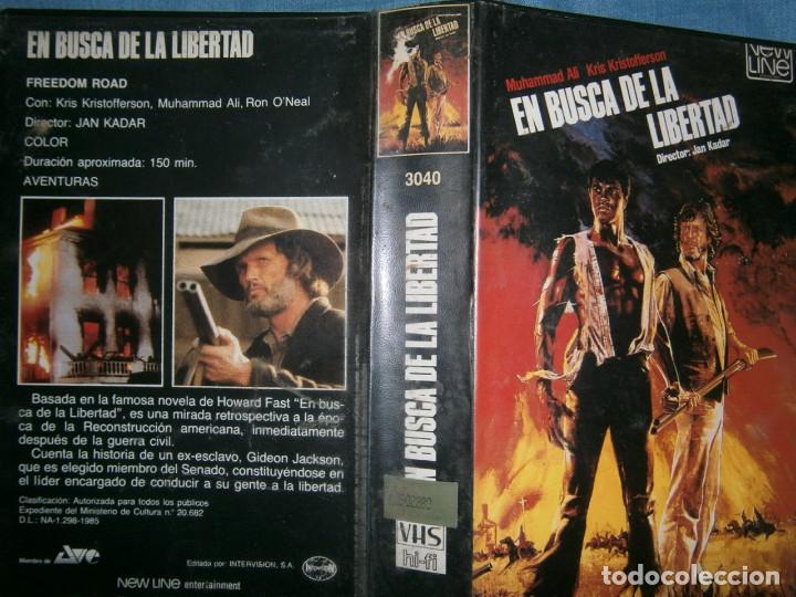 Cinema: ((PELICULA-VHS))-EN BUSCA DE LA LIBERTAD