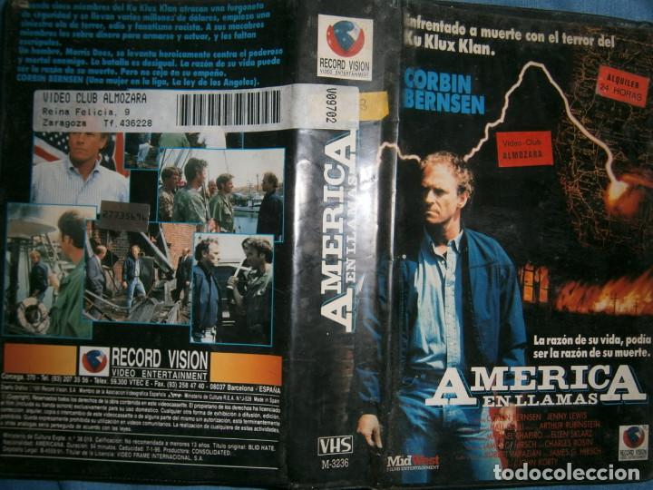 Cinema: ((PELICULA-VHS))-AMERICA EN LLAMAS