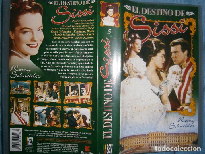 Cinema: ((PELICULA-VHS))-EL DESTINO DE SISSI