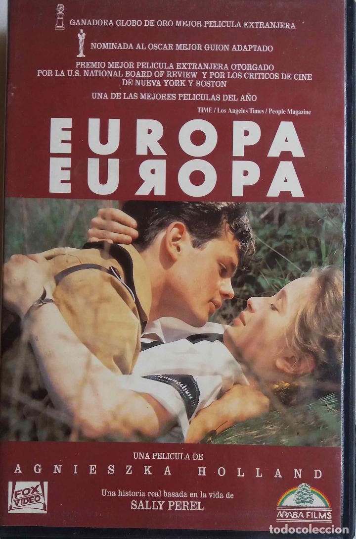 Cine: EUROPA EUROPA, PEL&Iacute;CULA DE AGNIESZKA HOLLAND EN V&Iacute;DEO VHS