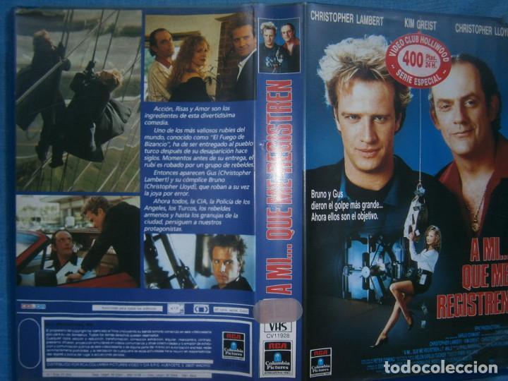 Cinema: AMI...QUE ME REGISTREN -(PELICULA VHS)