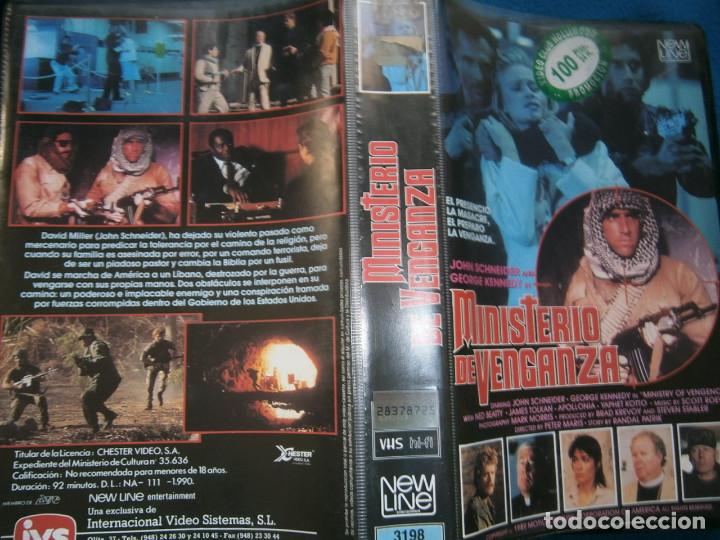 Cinema: MINISTERIO DE VENGANZA -(PELICULA VHS)