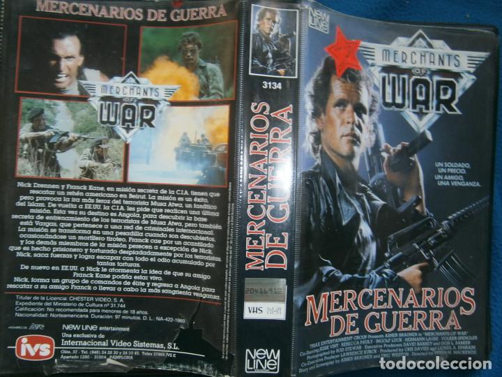 Cinema: ((PELICULA -VHS))-MERCENARIOS DEGUERRA