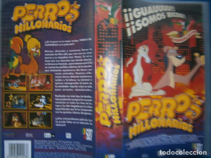 Cinema: ((PELICULA -VHS))-PERROS MILLONARIOS